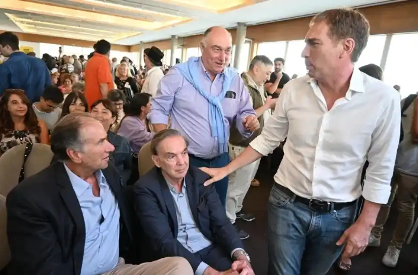 Los dirigentes que acompañaron a Macri en Mar del Plata