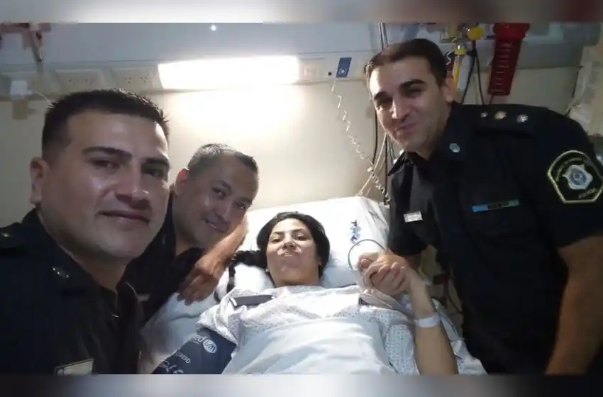 La policía baleada en San Justo no sabe si volverá a caminar
