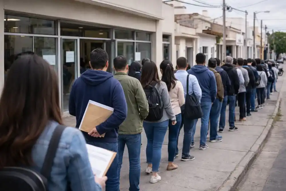 Creció el nivel de desocupación