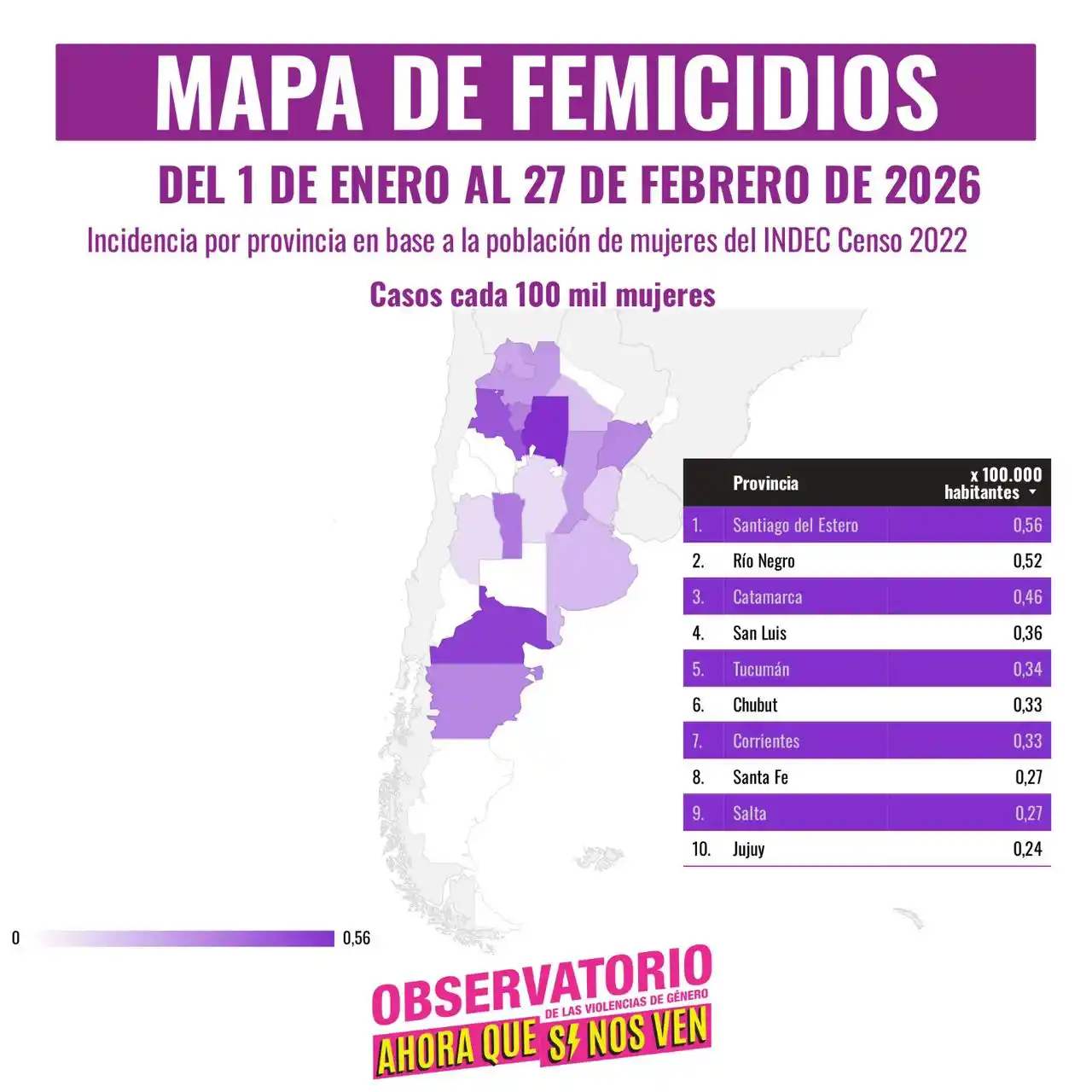 mapa de femicidios
