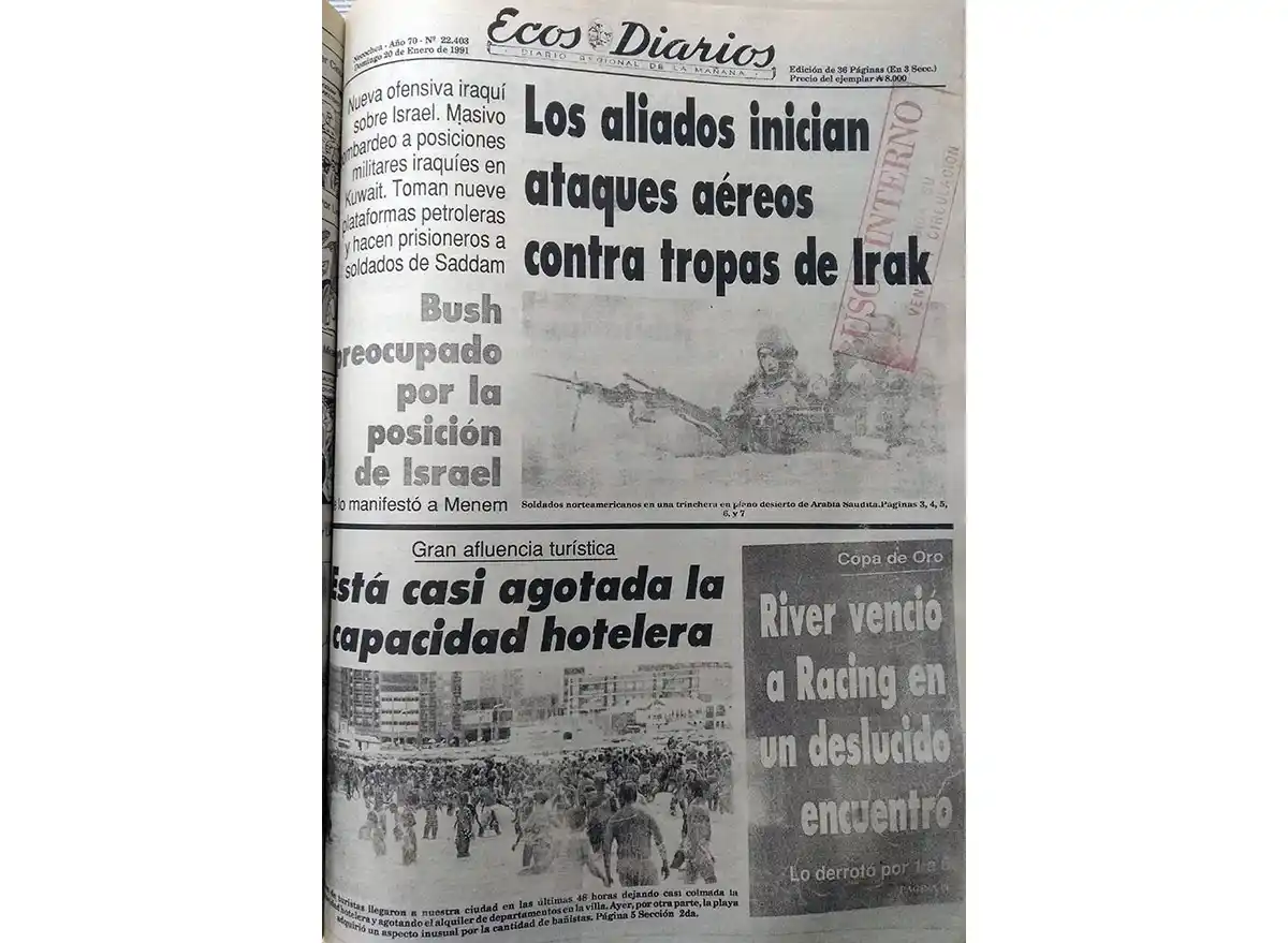 Domingo 20 de enero de 1991