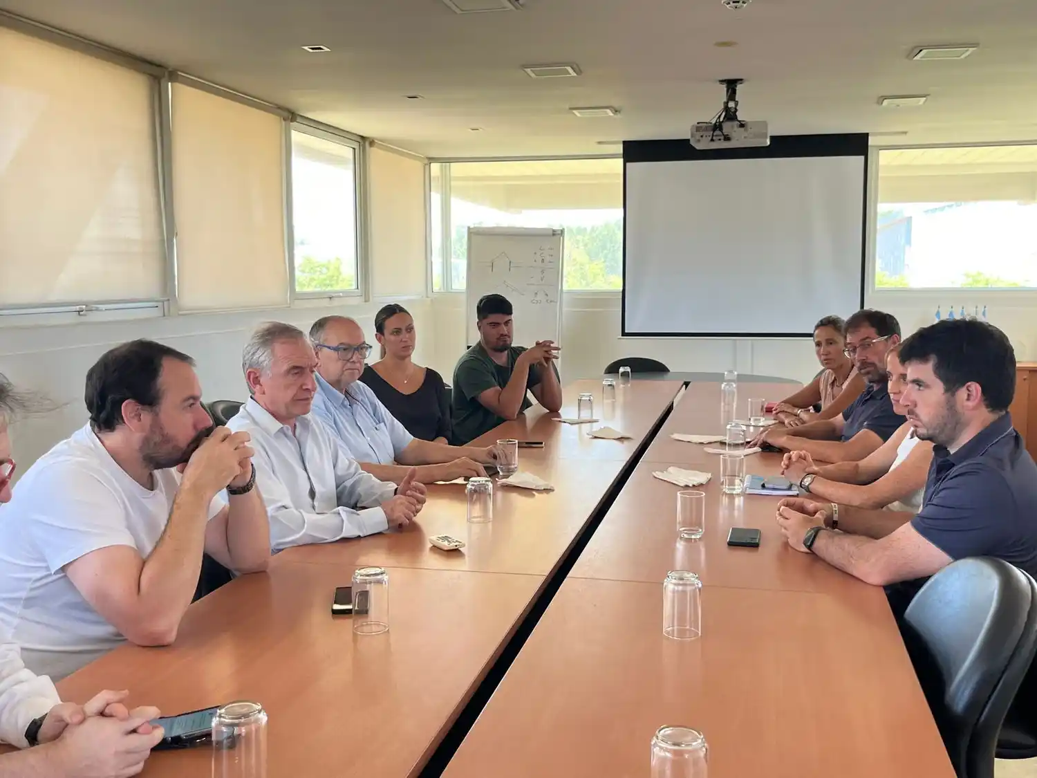 Encuentro positivo entre las distintas autoridades.