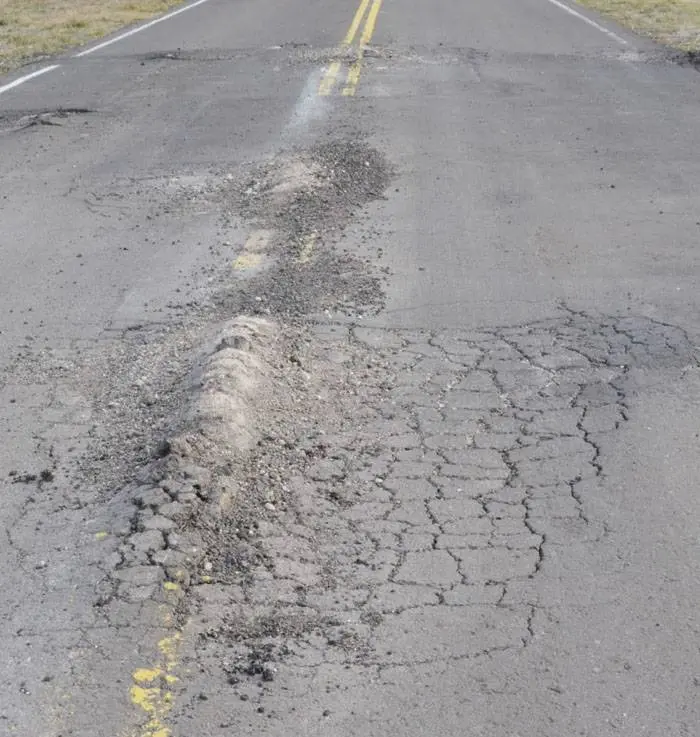 Limpieza en el acceso oeste 