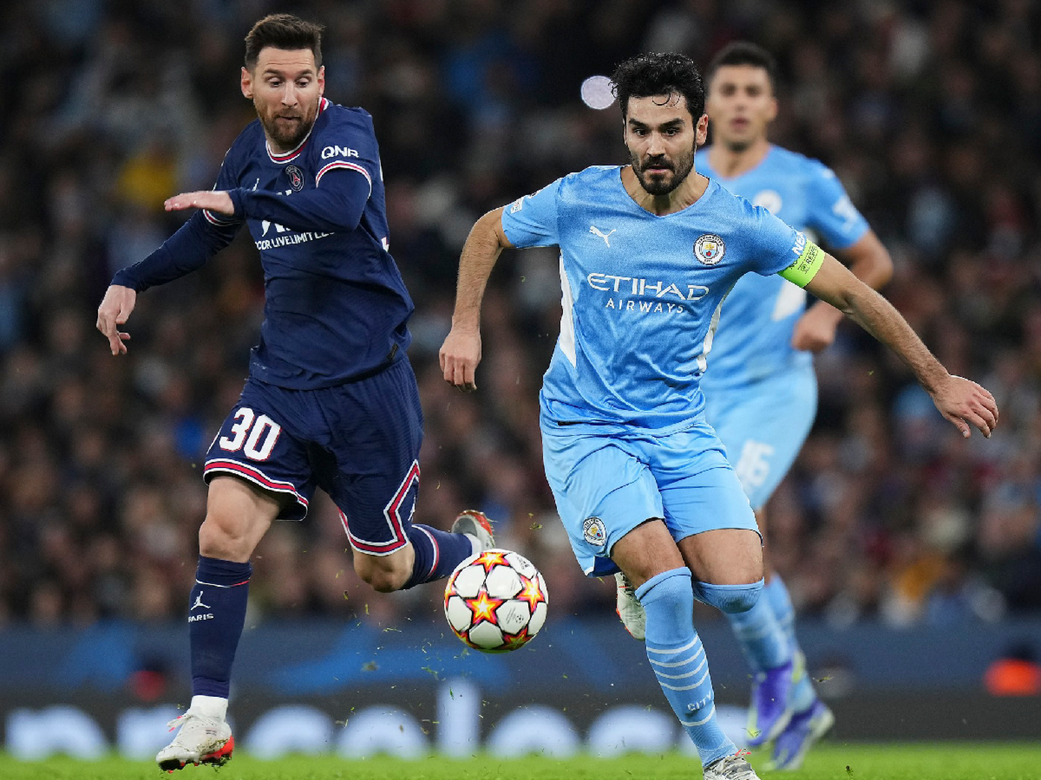 El PSG de Messi perdió con el City