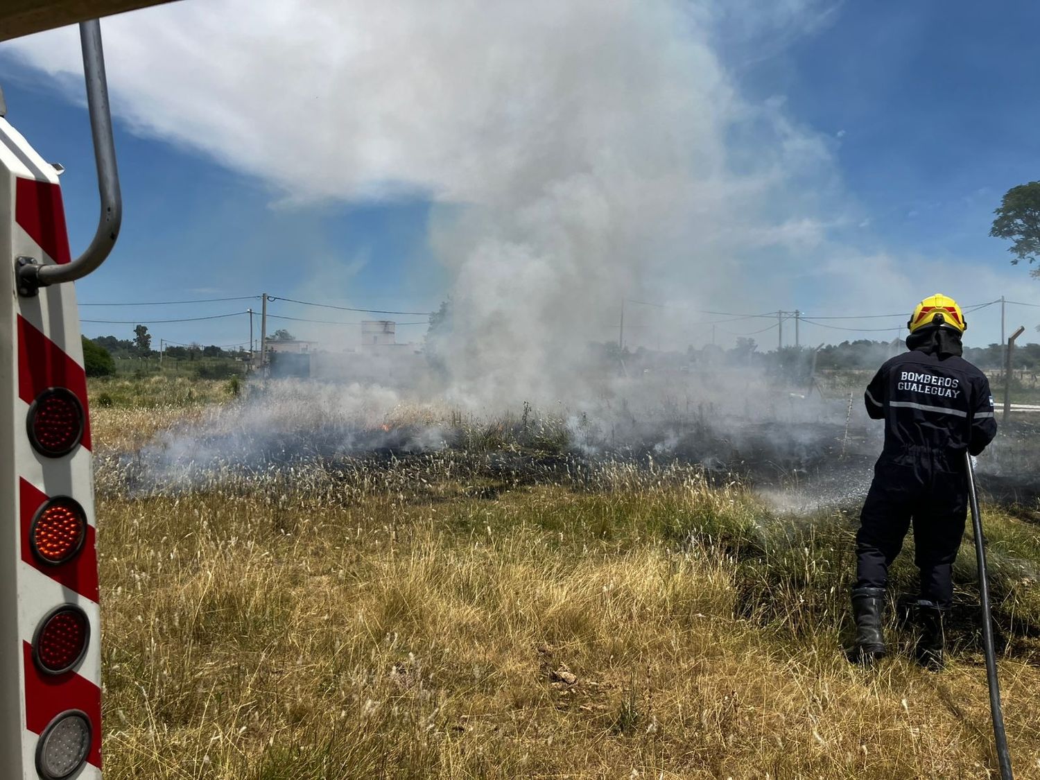 Día de mucho trabajo para los Bomberos Voluntarios de nuestar ciudad