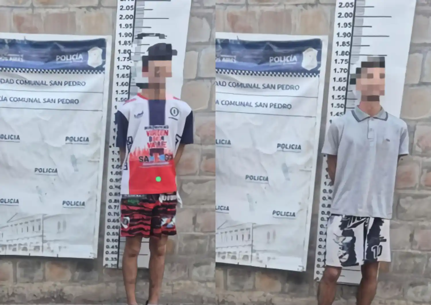 Ambos delincuentes fueron trasladados a Comisaría.