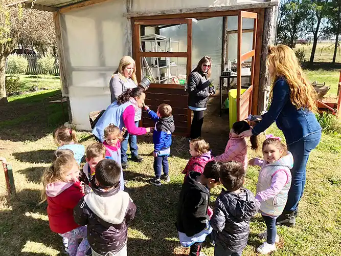 Visitas al vivero municipal