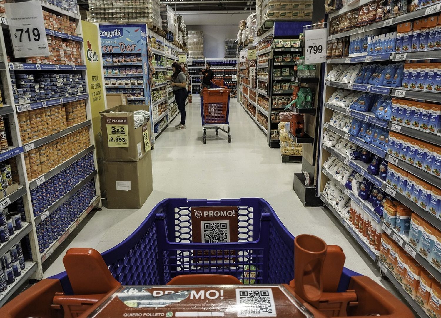 La inflación de febrero subió y acumuló 66,9% en doce meses