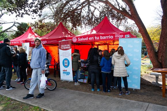 "Salud se mueve", una jornada de vacunación de calendario, testeos de VIH y Sífilis, controles de salud bucal y más
