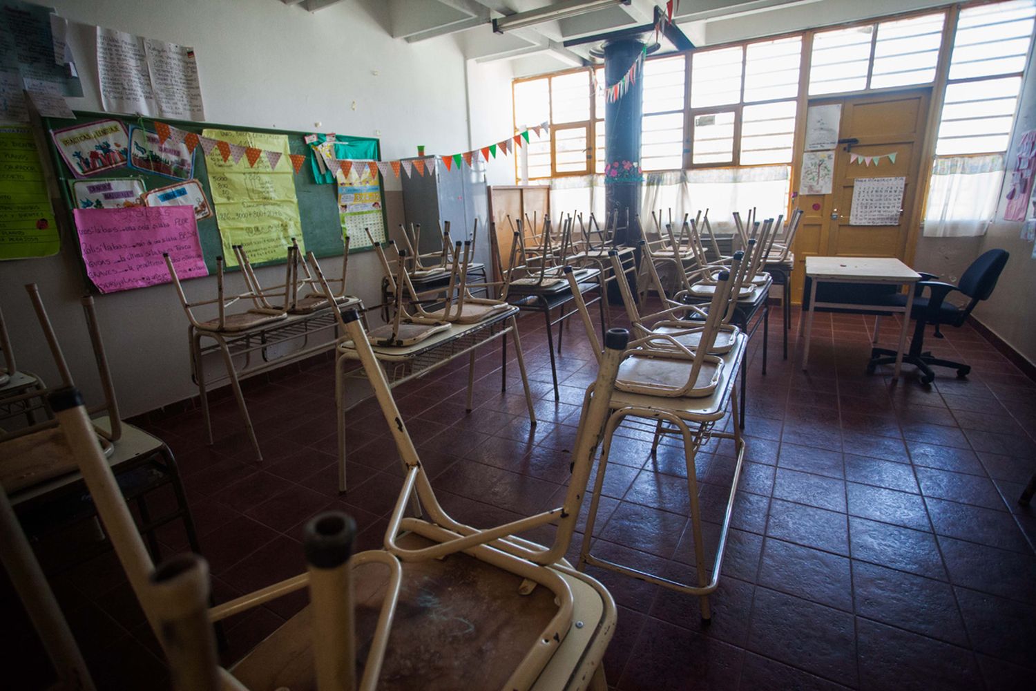 Comenzaron las obras en las escuelas provinciales de la ciudad