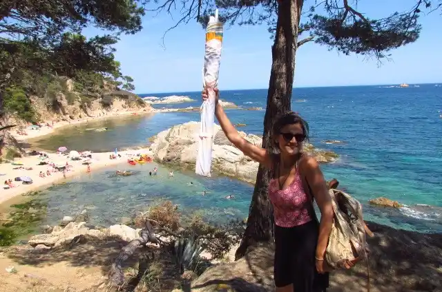 Costa catalana en España, los primeros meses de mi llegada a Europa en el 2016-