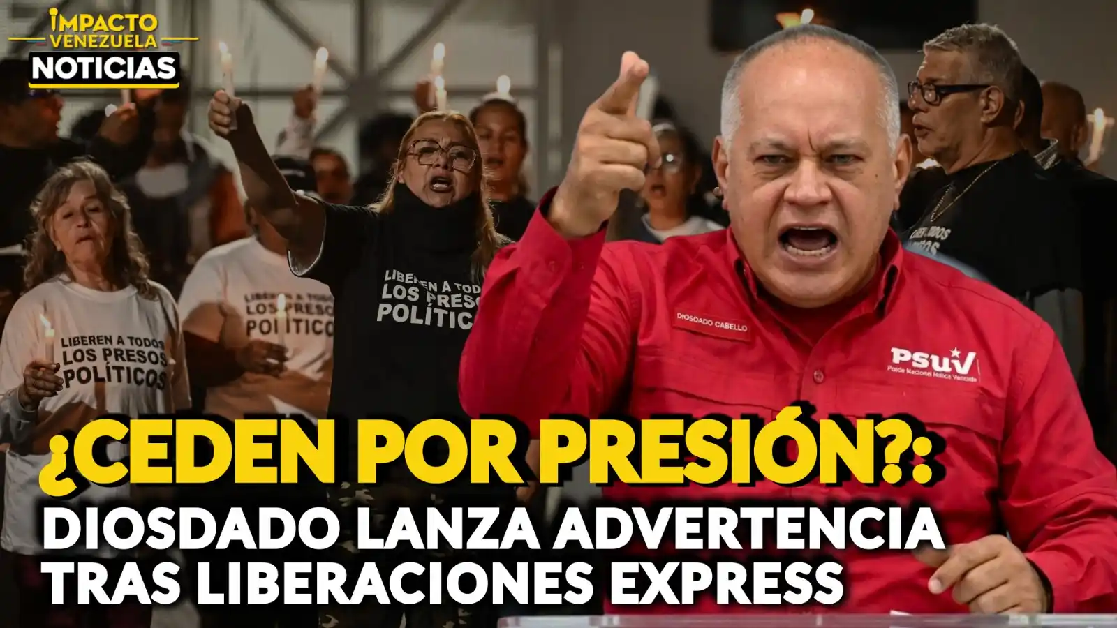 CONTROL DE DAÑOS?: Delcy Rodríguez libera presos políticos tras el horror de la familia Quero Navas