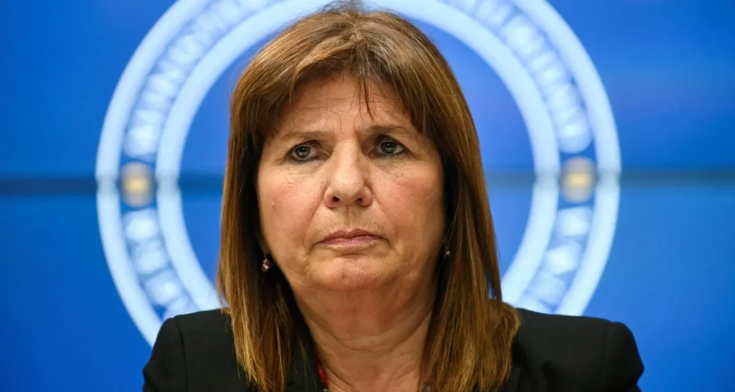 Patricia Bullrich, ministra de Seguridad de la Nación.