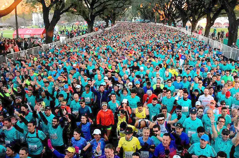 Una fiesta con 20.000 atletas en Buenos Aires