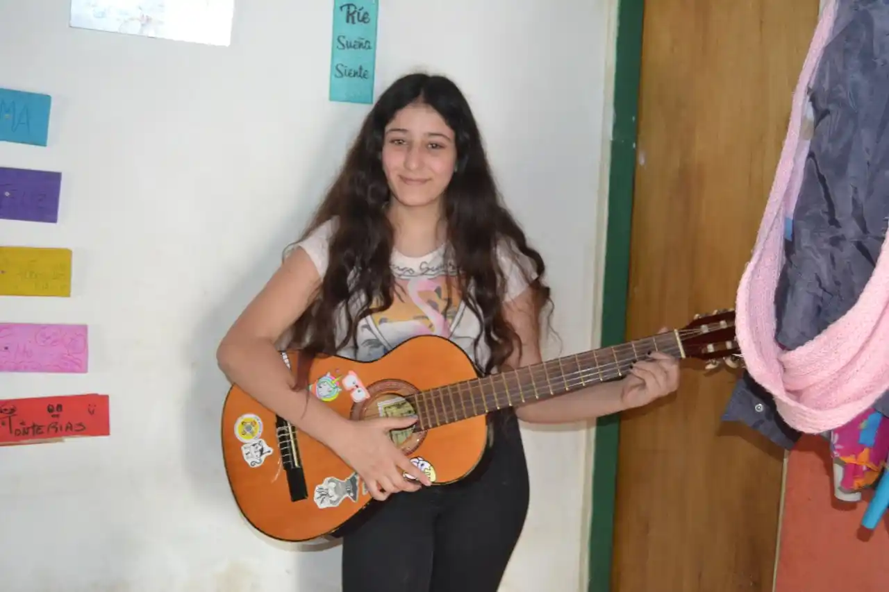 Mia Prada participó de "Músicos Solidarios Entrerrianos"