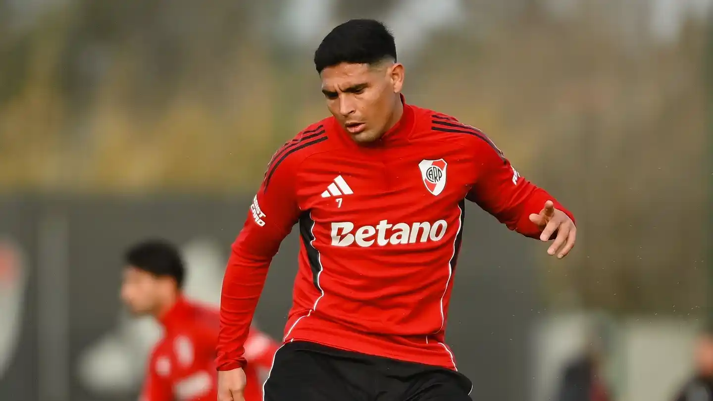 Salas es integrante del ataque de River.