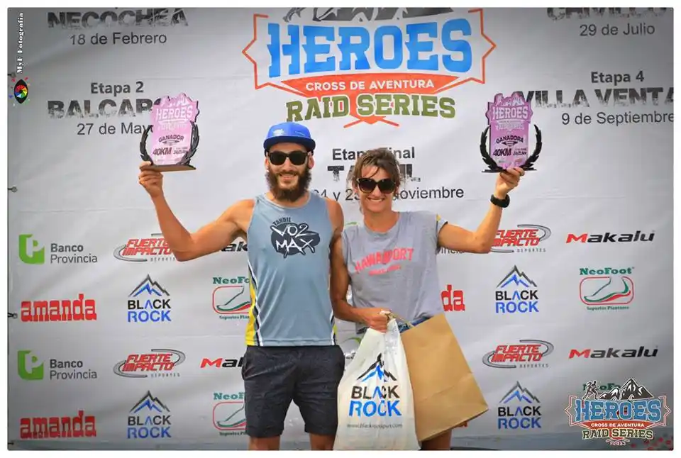 Del Collado se quedó  con el Héroes Raid Series