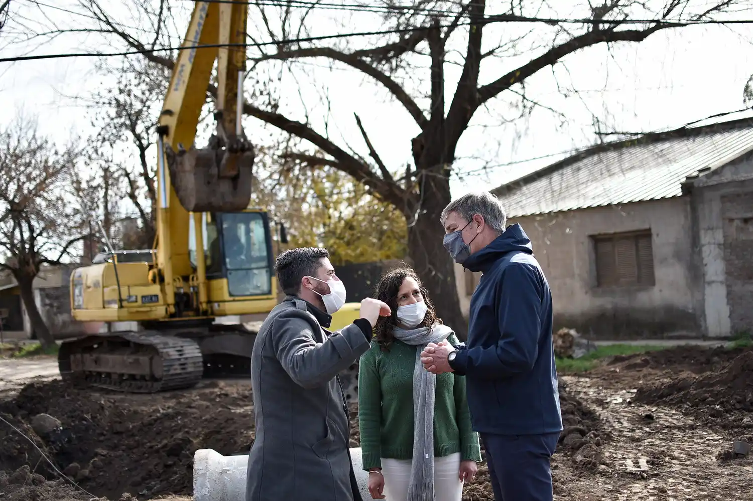 Las obras de barrio Cabal y Las Lomas ya tienen más de un 75 % de avance