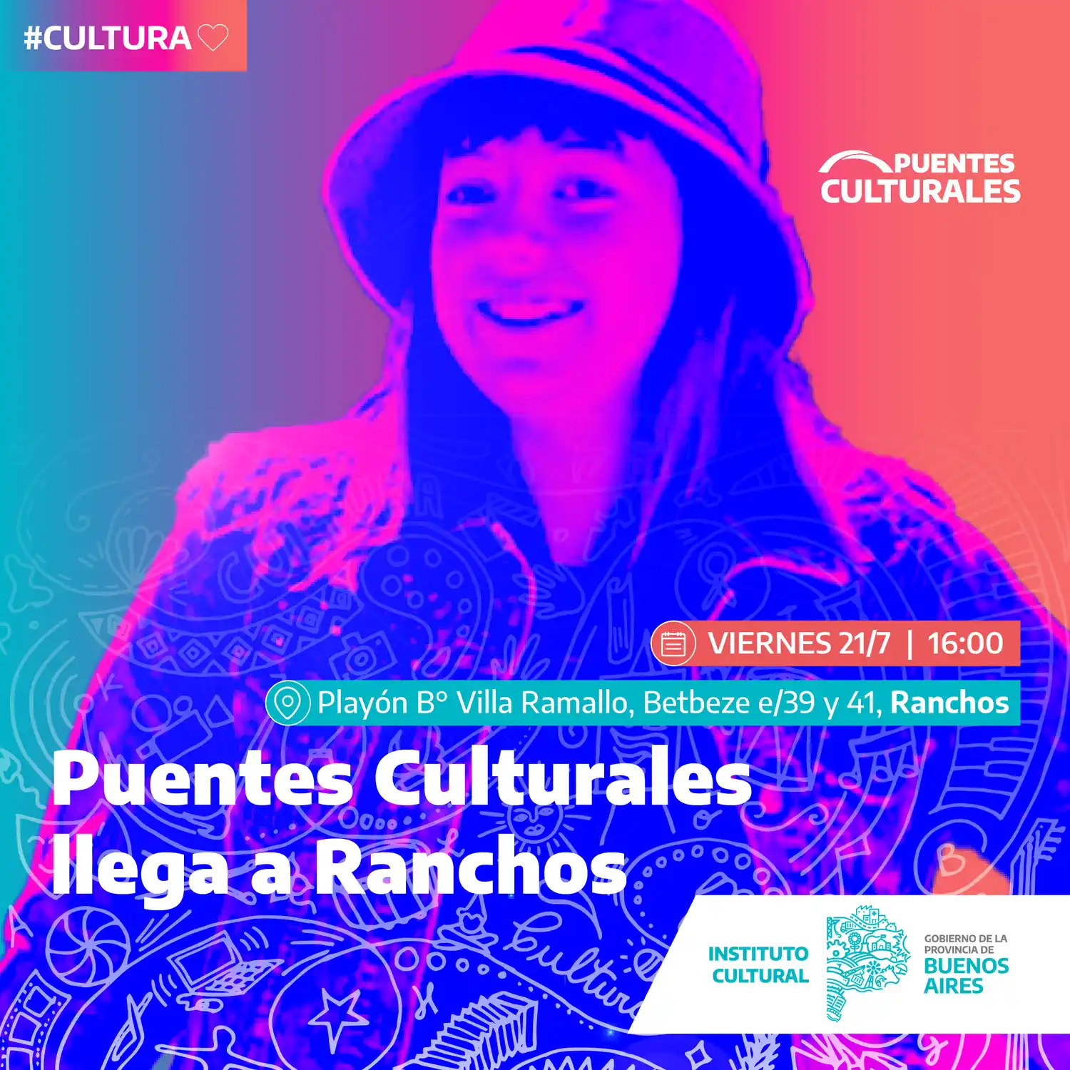 El Instituto Cultural llega a Ranchos con “Puentes Culturales”
