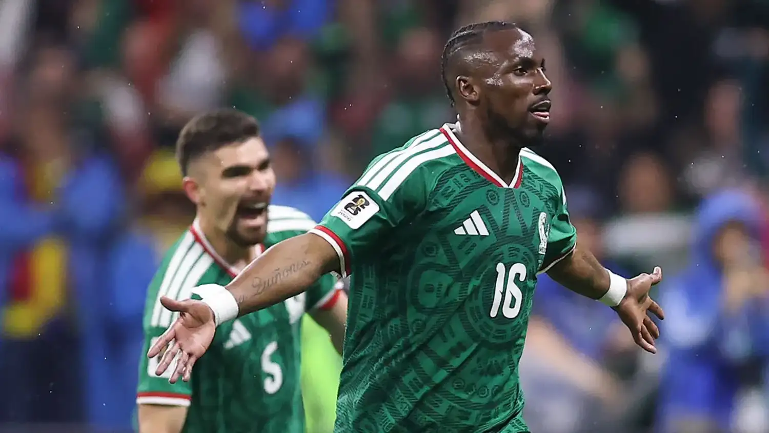 Quiñones abrió el marcador para México.