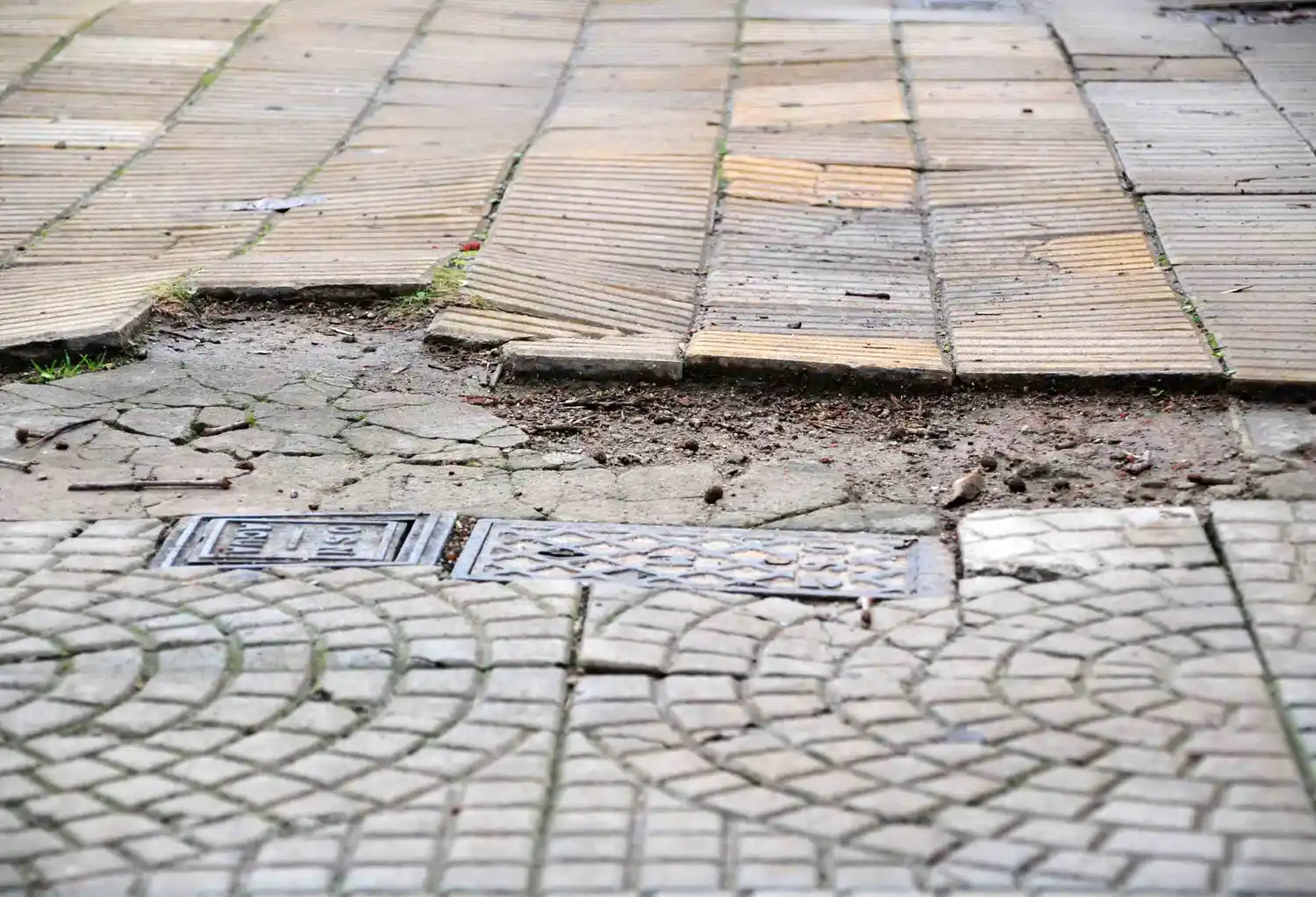 Veredas reglamentarias en Tandil