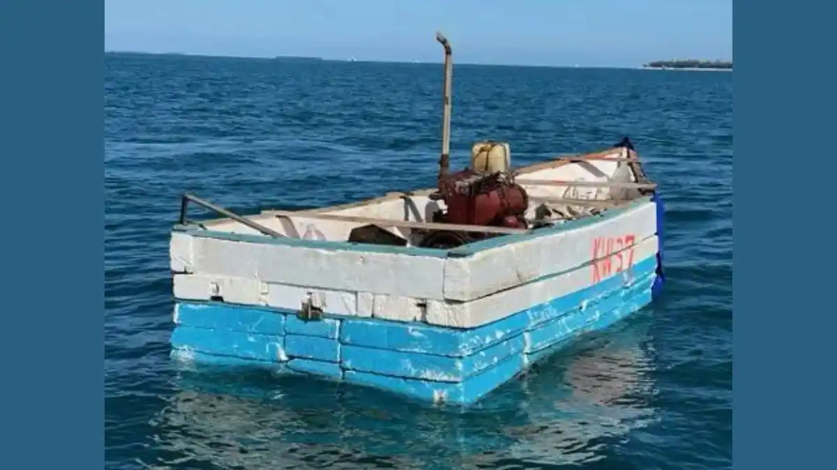 LOS REGRESARON POR DONDE VINIERON: Guardia Costera de EE.UU. interceptó barco casero con migrantes  de Cuba