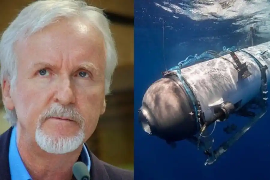 James Cameron habló sobre el submarino y recordó el día que quedó atrapado 19 horas visitando el Titanic