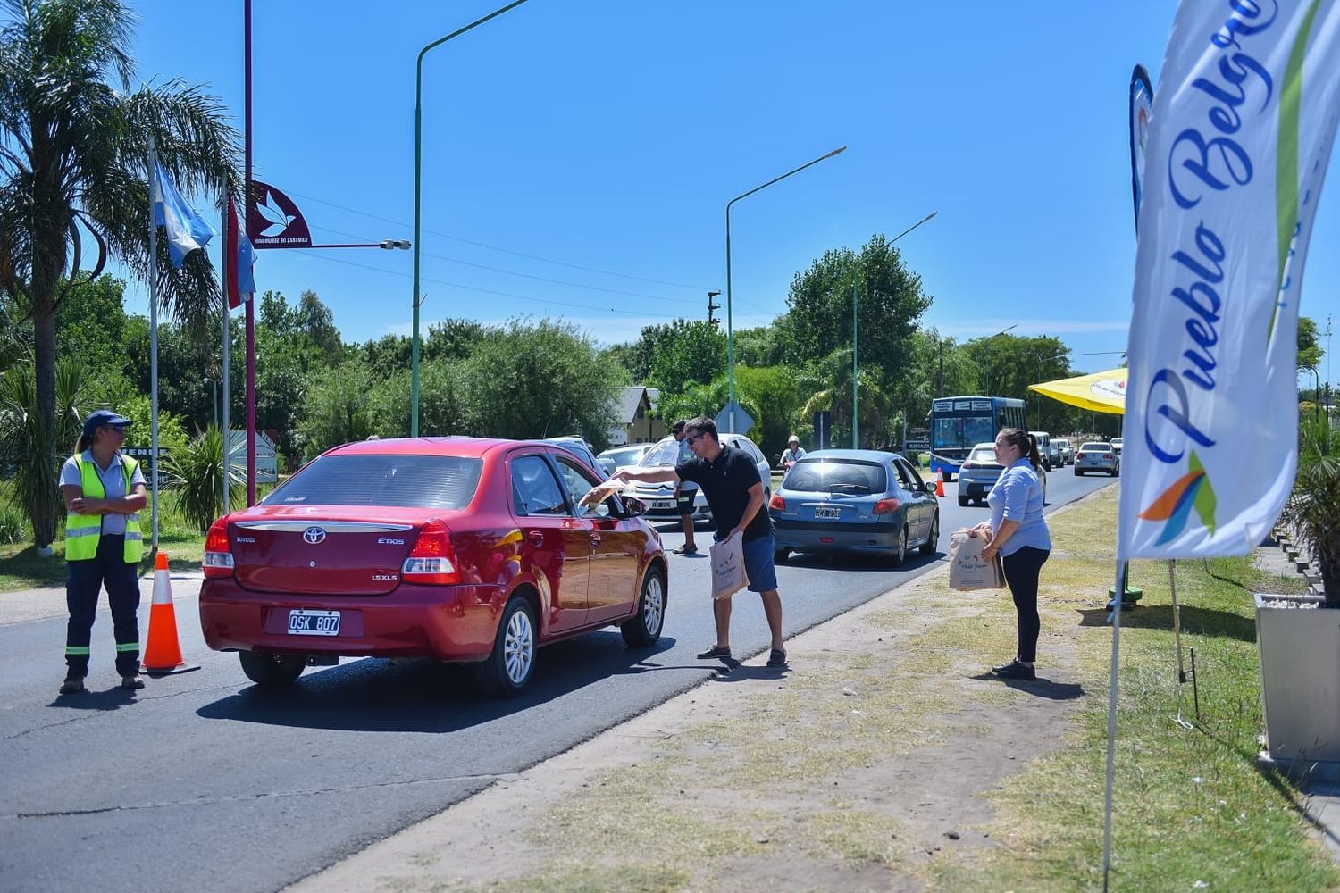 Turismo: Pueblo Belgrano realizó el Operativo de Bienvenida