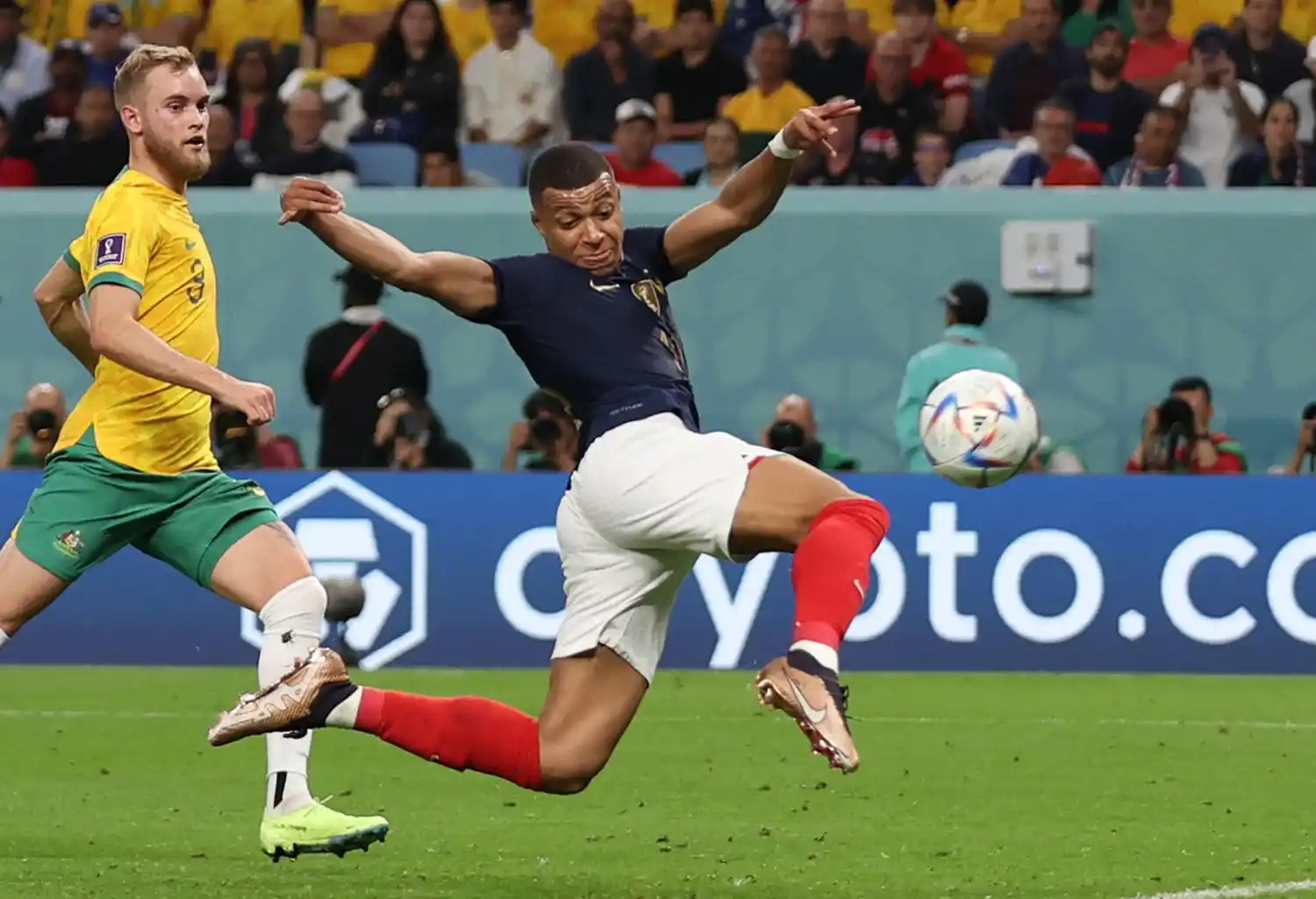 Mbappé, goleador de Francia en Qatar '22.