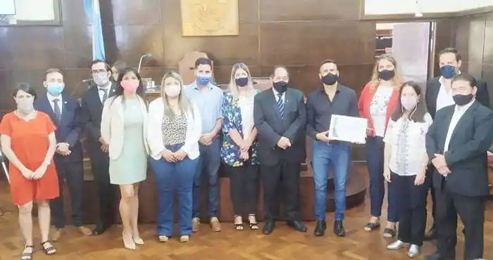 El Concejo Deliberante distinguió al  reconocido Dr. Yamil Ponce