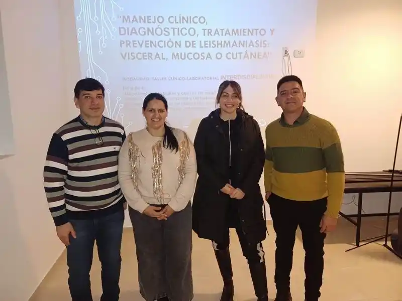 Capacitaron sobre leishmaniasis a los 
equipos de salud de toda la provincia