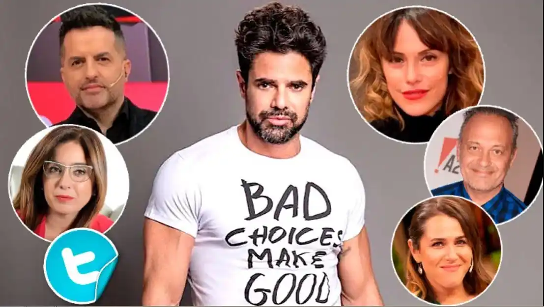 Los famosos opinaron en las redes sociales sobre las fotos hot de Luciano Castro, completamente desnudo