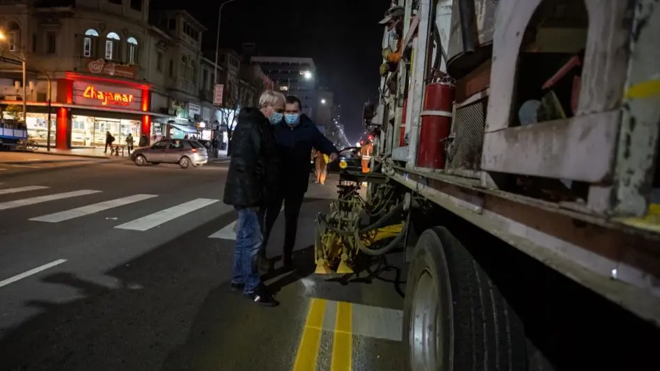 Avanzan las obras de señalización vial en avenidas