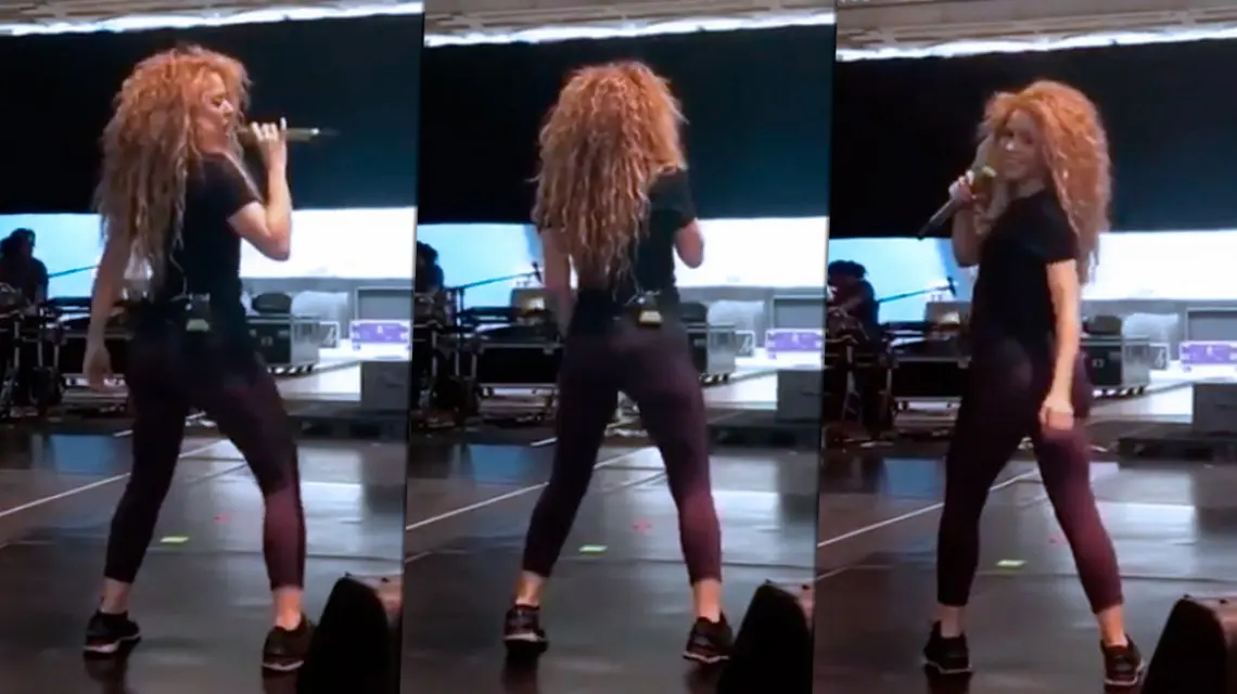 El baile mañanero de Shakira