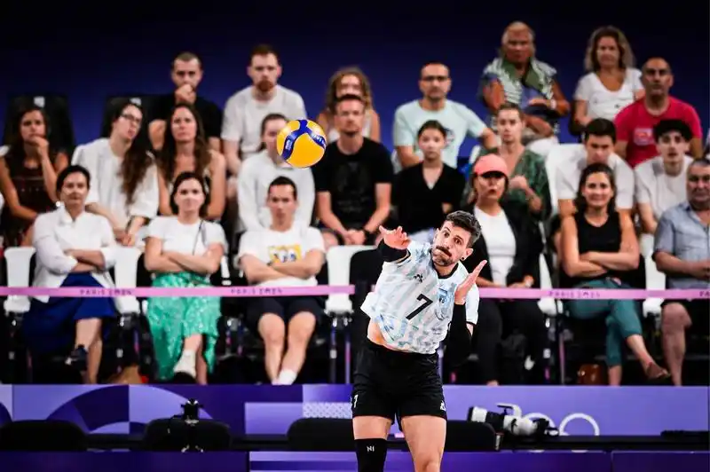 La Selección Argentina de
vóley se despidió de los JJ. OO.