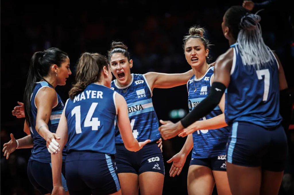 Las Panteras juegan contra Bélgica por la segunda ronda del Mundial de Vóley