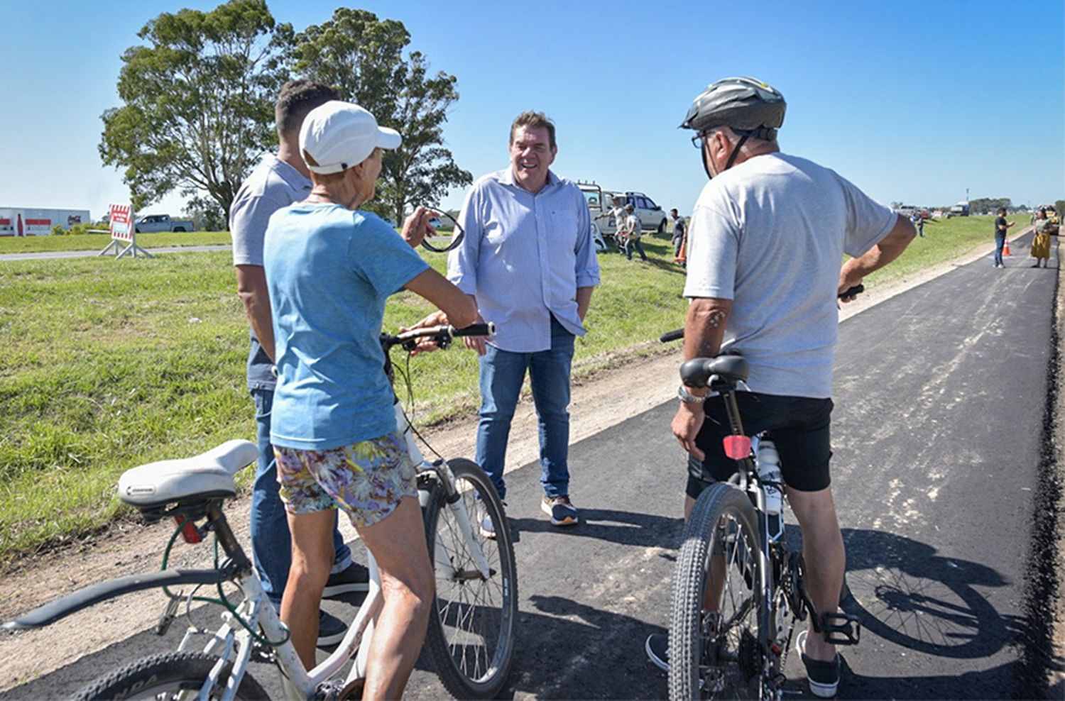 Avanza la construcción de una nueva bicisenda en la zona norte