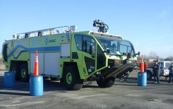 Finalizó el primer curso para operadores de vehículos ARFF