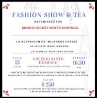 Desfile de modas y té a beneficio del Hogar de Ancianos San José