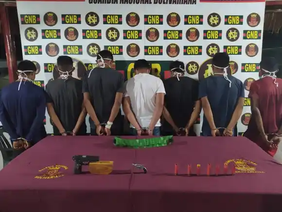 Capturados “Los Piratas de Betania” con armas y restos humanos calcinados