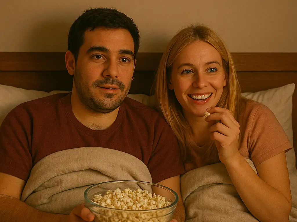 Pónganse cómodos, agarren sus snacks favoritos y a disfrutar de unas buenas películas.