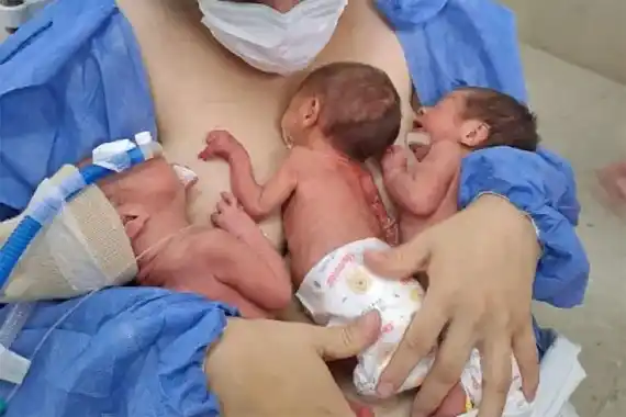 Goya: una pareja esperaba mellizos, pero hubo una sorpresa