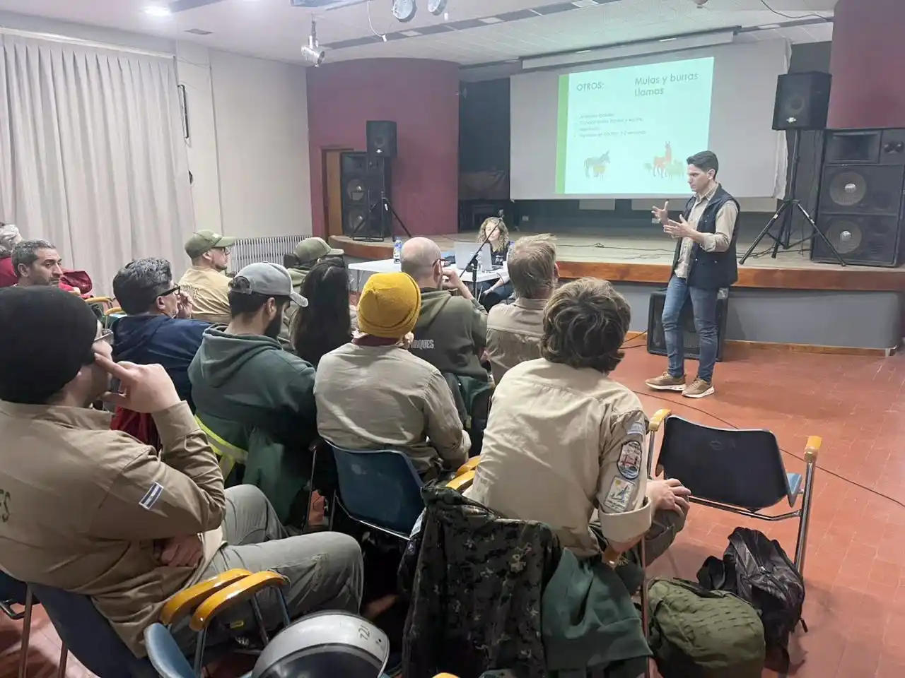 El Centro Cultural. Fue escenario de las jornadas