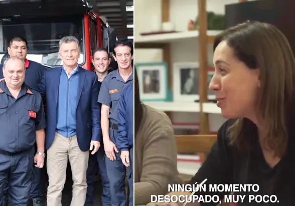 Día del Trabajador: Macri con Bomberos en Vicente López y Vidal con personas que consiguieron empleo