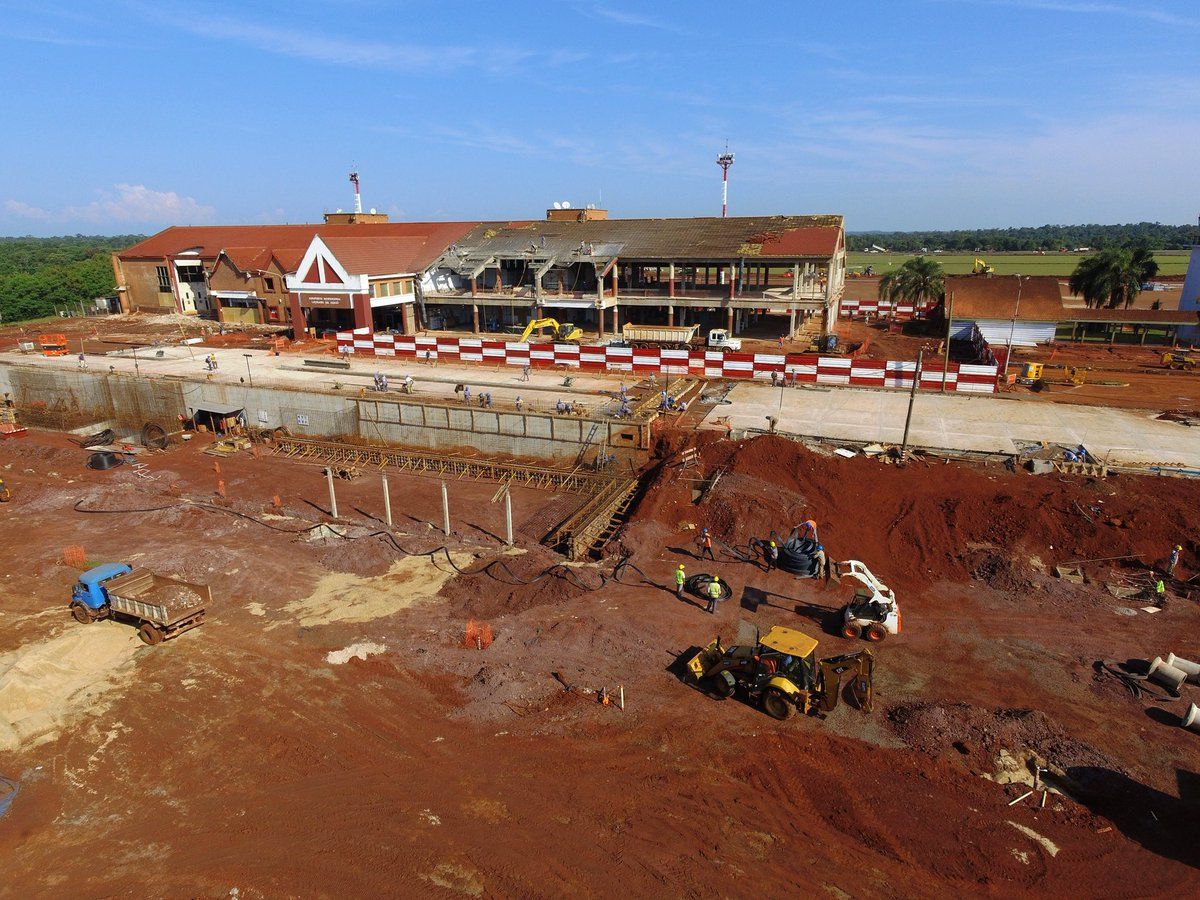 Tras un mes en obras, reabrió el aeropuerto de Pto. Iguazú