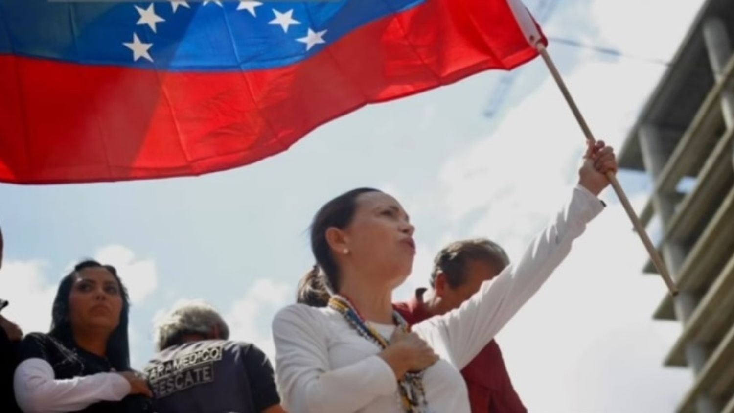 María Corina Machado: «Que nos acusen de traición a la patria cuando nos quedemos de brazos cruzados» (VIDEO)