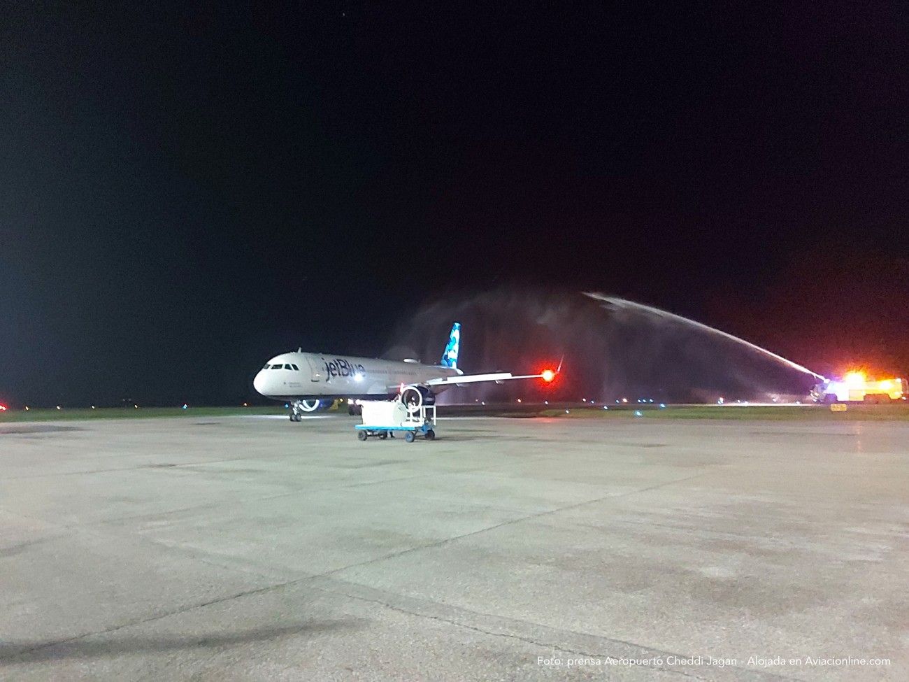 Guyana, cuarto país sudamericano con vuelos de JetBlue