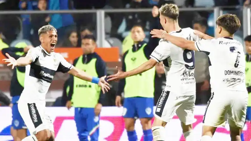 Gimnasia le ganó a Vélez en La Plata  y arde la lucha por la permanencia