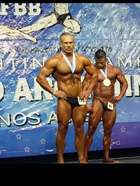 Fisicoculturismo: buena labor de Luis Chaparro en el Campeonato Argentino