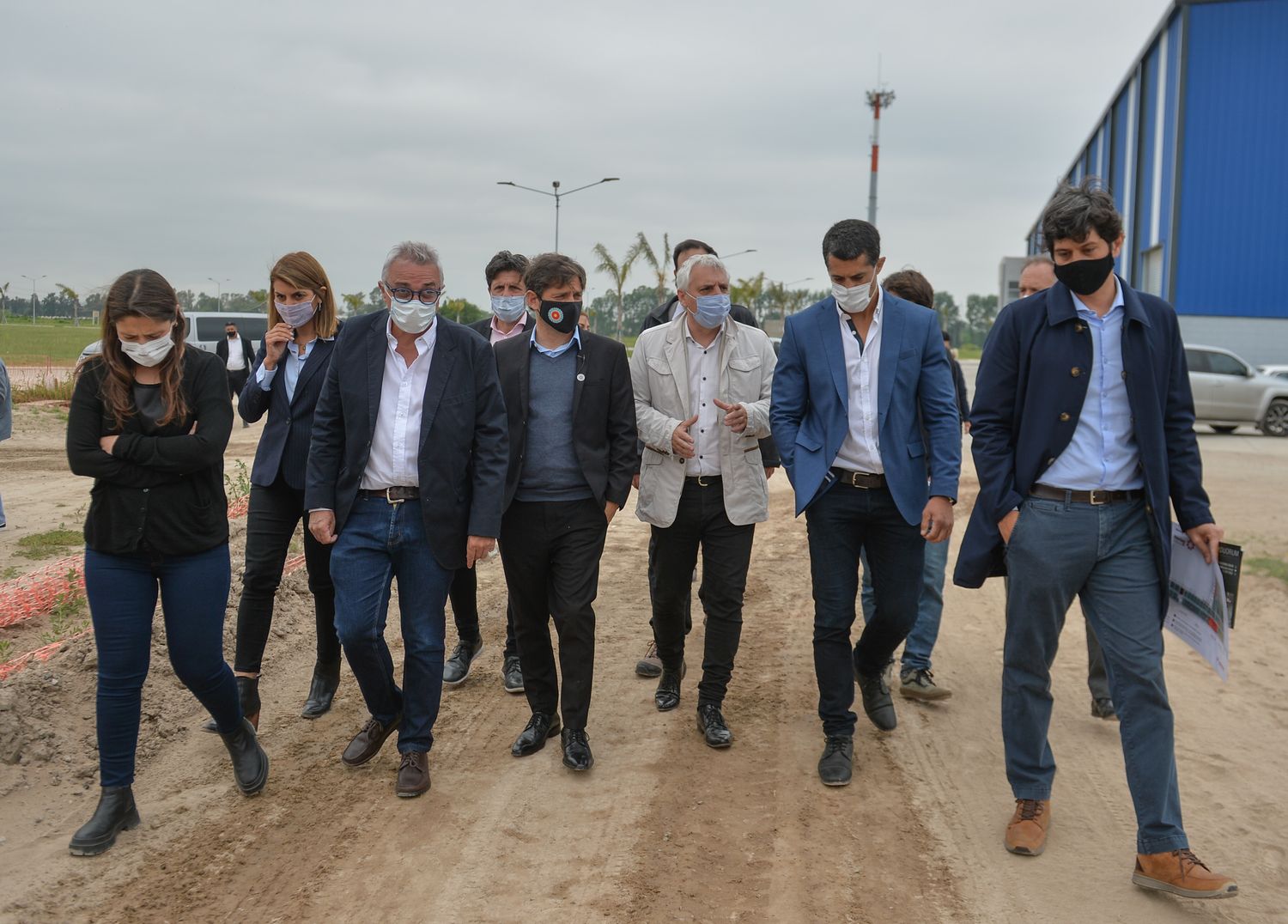 "Tigre generó un entorno favorable para la instalación de empresas", dijo Kicillof en Parque Industrial Norlog